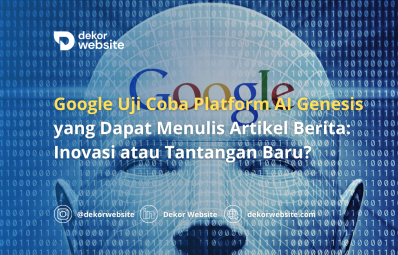 Google Trials AI Platform Genesis That Can Write News Articles: Innovation or Challenge?