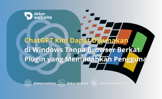 ChatGPT Now Usable on Windows Without a Browser Thanks to Innovative Plugin