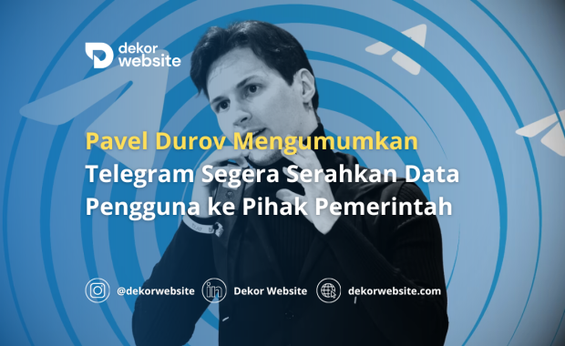 Pavel Durov Announces Telegram Will Soon Hand Over User Data to Governments
